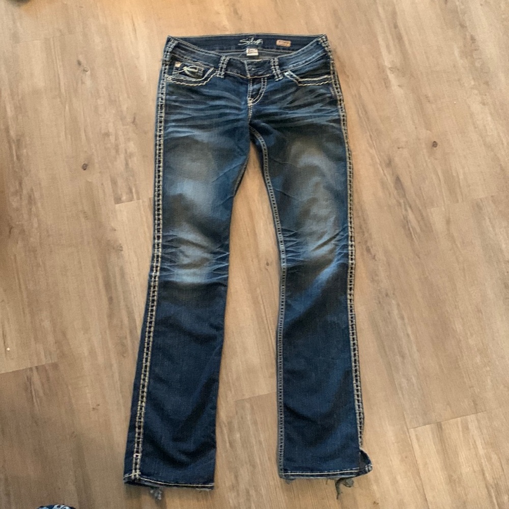 Silver bootcut Jeans 29x34